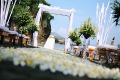 Sam and Cary's wedding in Bali at Amankila Resort on May 8th, 2016